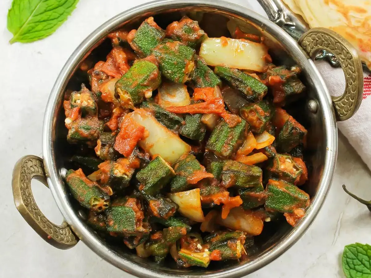 Okra Masala (Vegan) Okra Masala (Vegan)