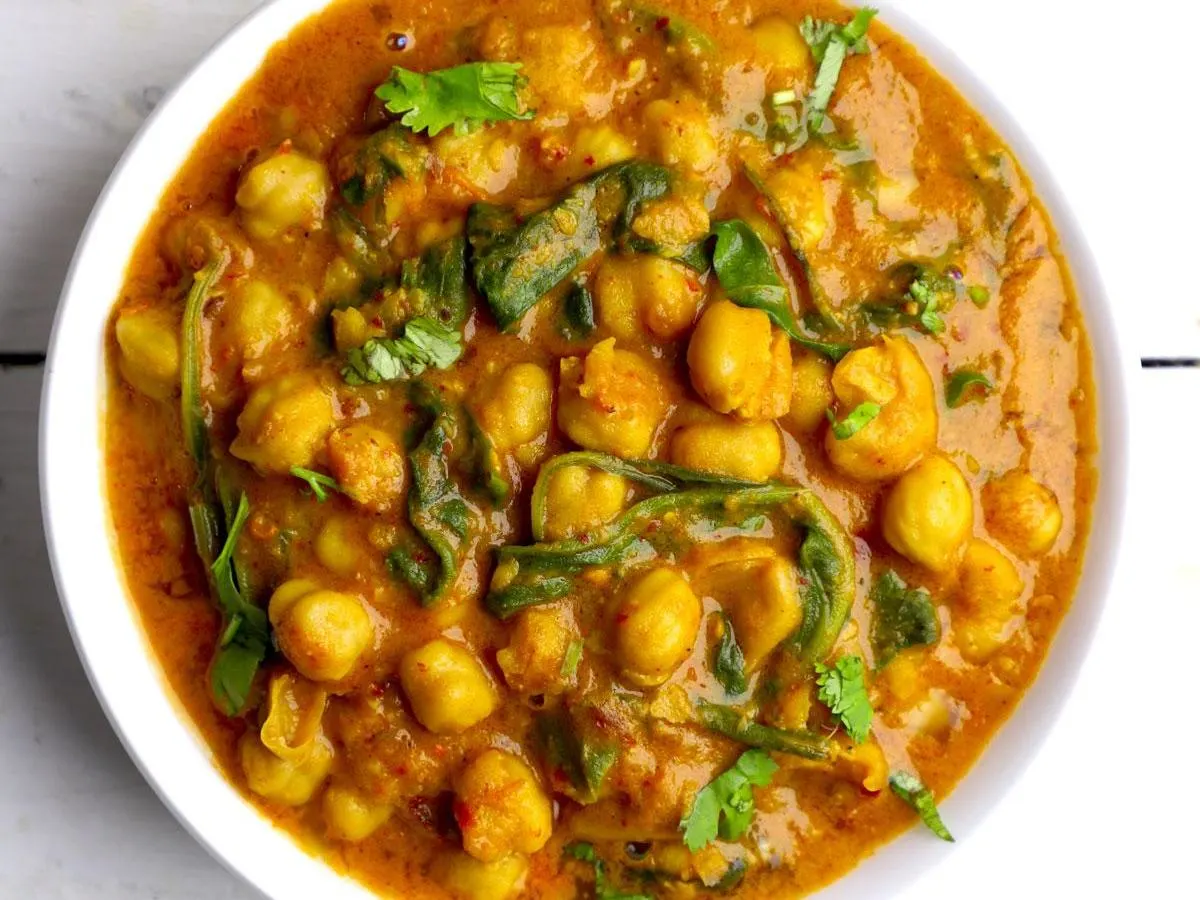 Spinach Channa (Vegan) Spinach Channa (Vegan)