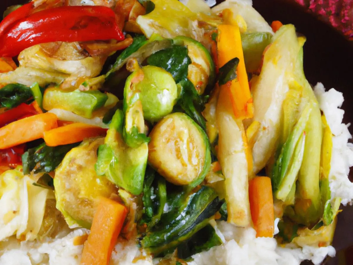 Chop Suey with Jasmine Rice and Brussels Sprouts Chop Suey with Jasmine Rice and Brussels Sprouts