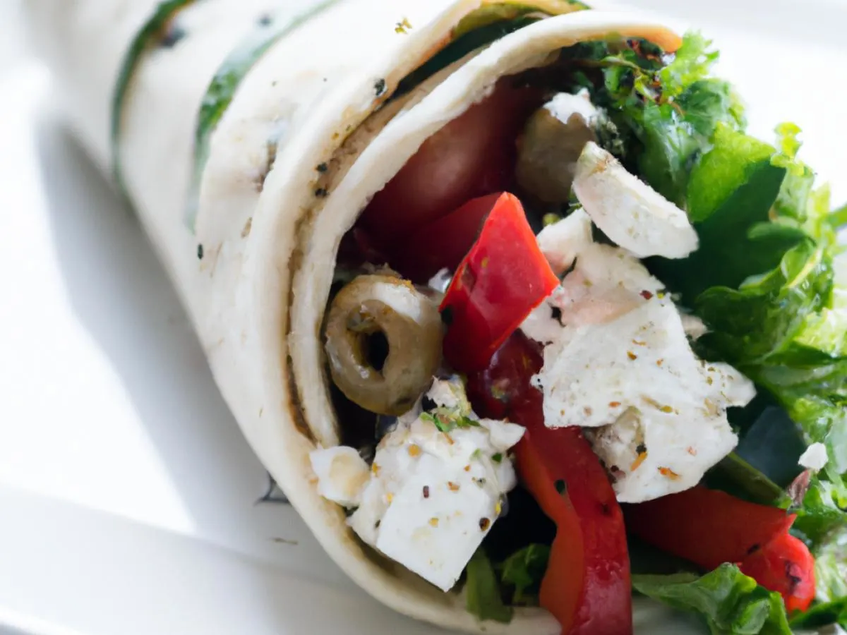 The My Big Fat Greek Wrap on a Wrap
