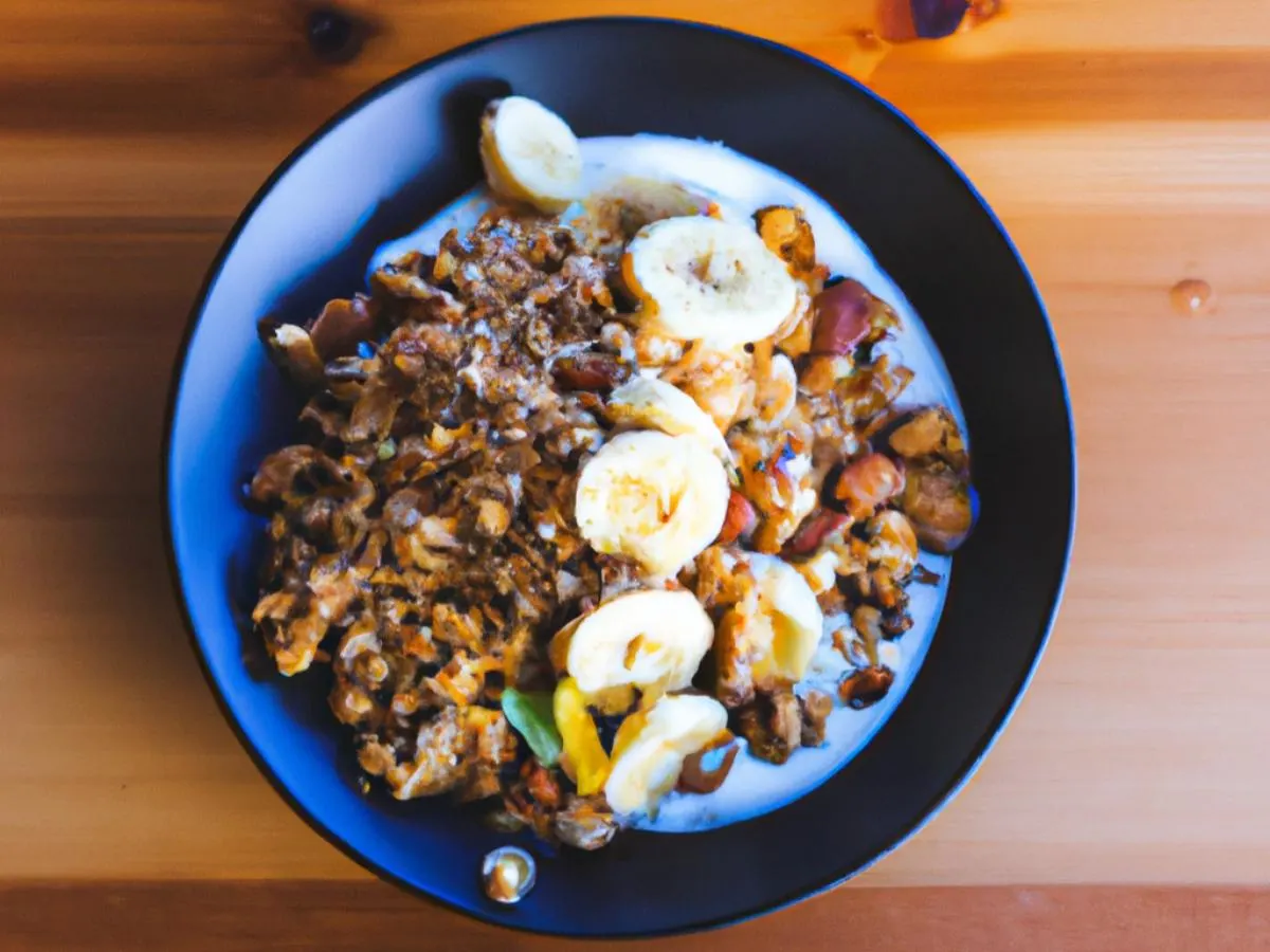 Muesli With Coconut Milk Muesli With Coconut Milk