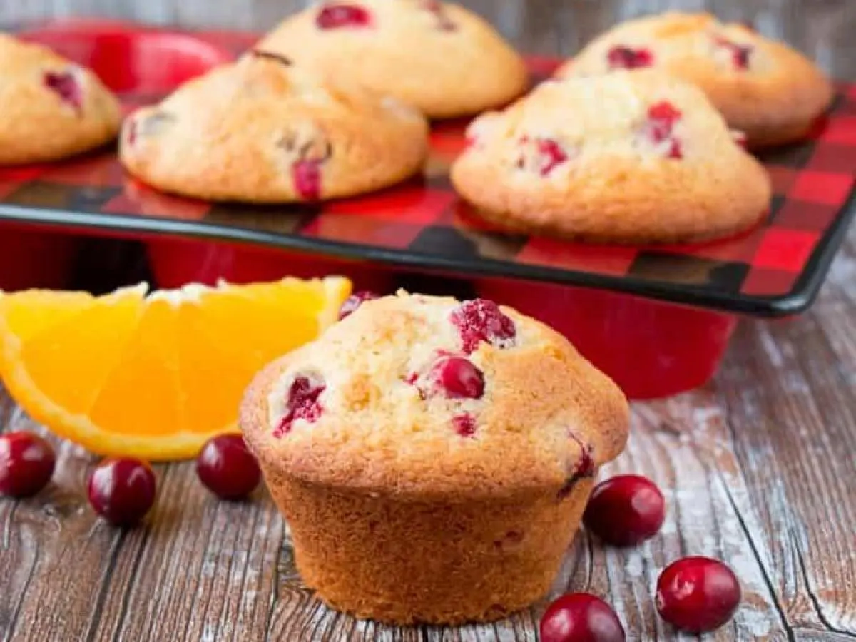 Mini Cranberry Orange Muffin Mini Cranberry Orange Muffin