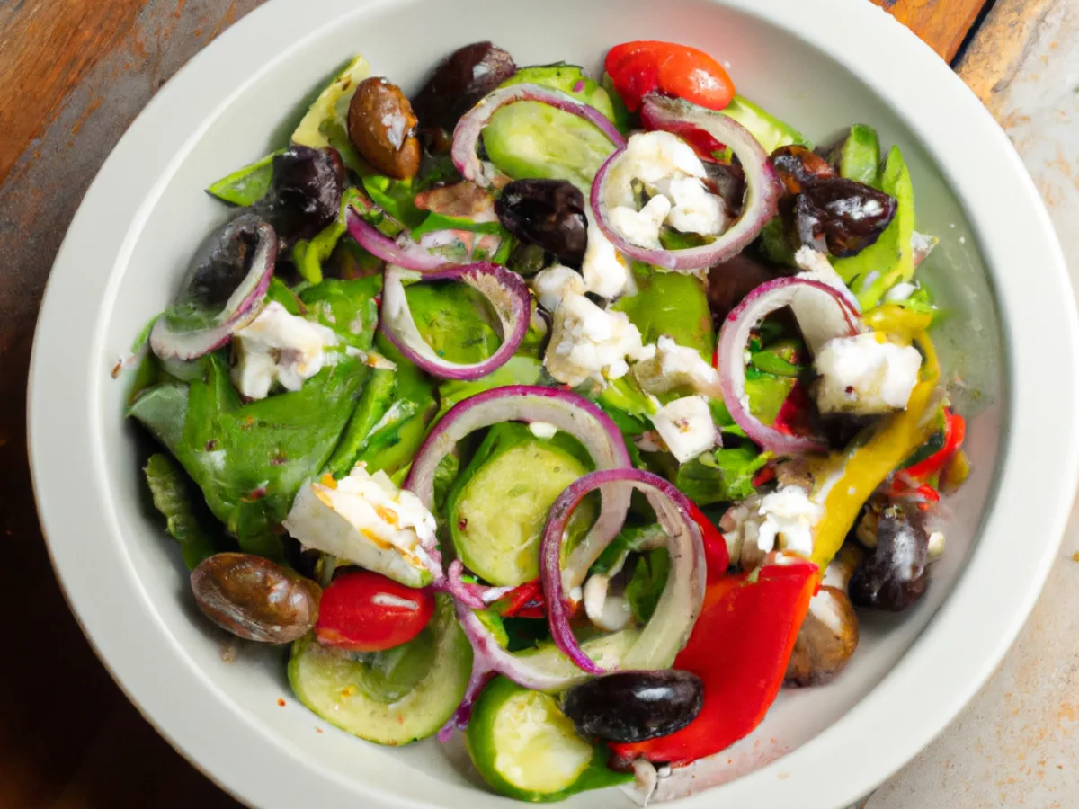 The Get Him To The Greek Salad