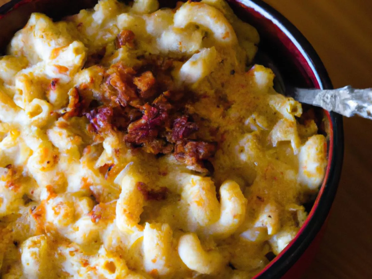 Triple Cheesy Mac Bowl with Chorizo Triple Cheesy Mac Bowl with Chorizo
