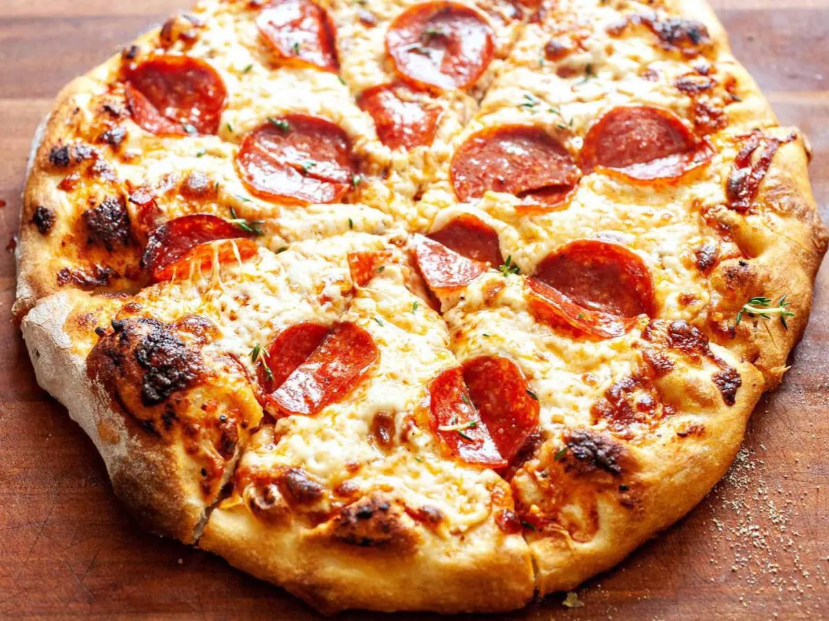 Gluten-Free Pepperoni Pizza Gluten-Free Pepperoni Pizza