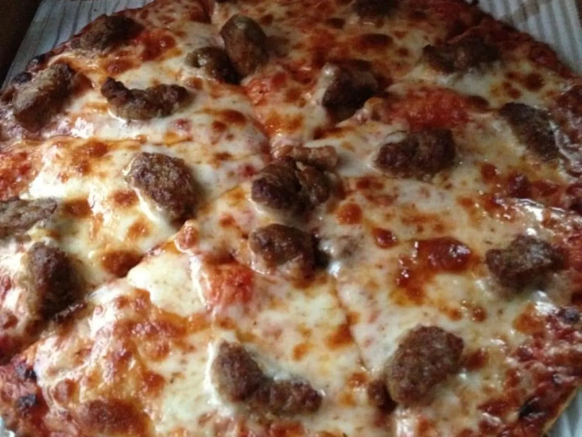 Small Sausage Pizza Small Sausage Pizza