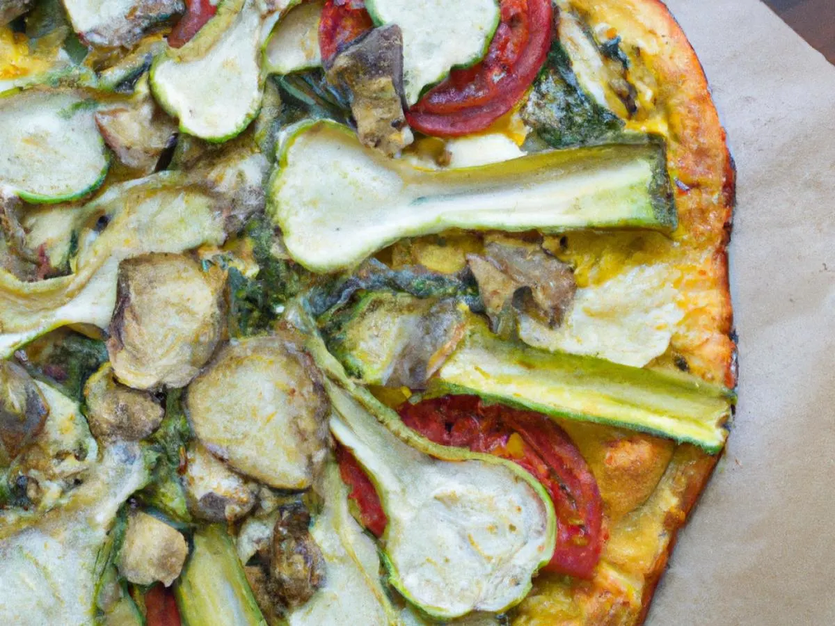 Gluten-Free Gourmet Veggie Pizza (Vegetarian) Gluten-Free Gourmet Veggie Pizza (Vegetarian)