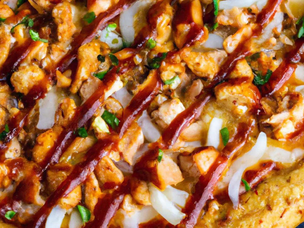 Medium BBQ Chicken Pizza Medium BBQ Chicken Pizza