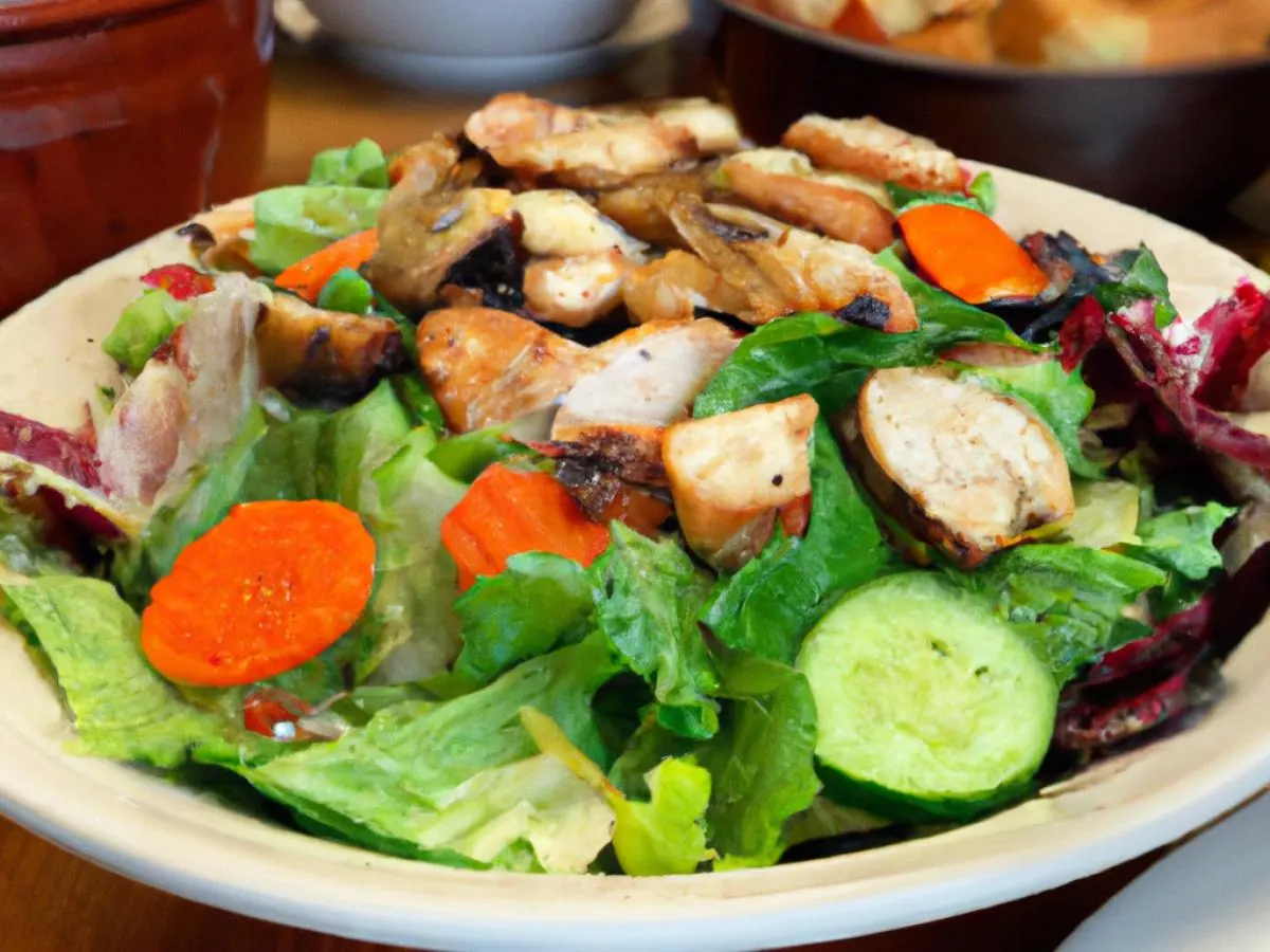 Chicken Garden Salad Chicken Garden Salad