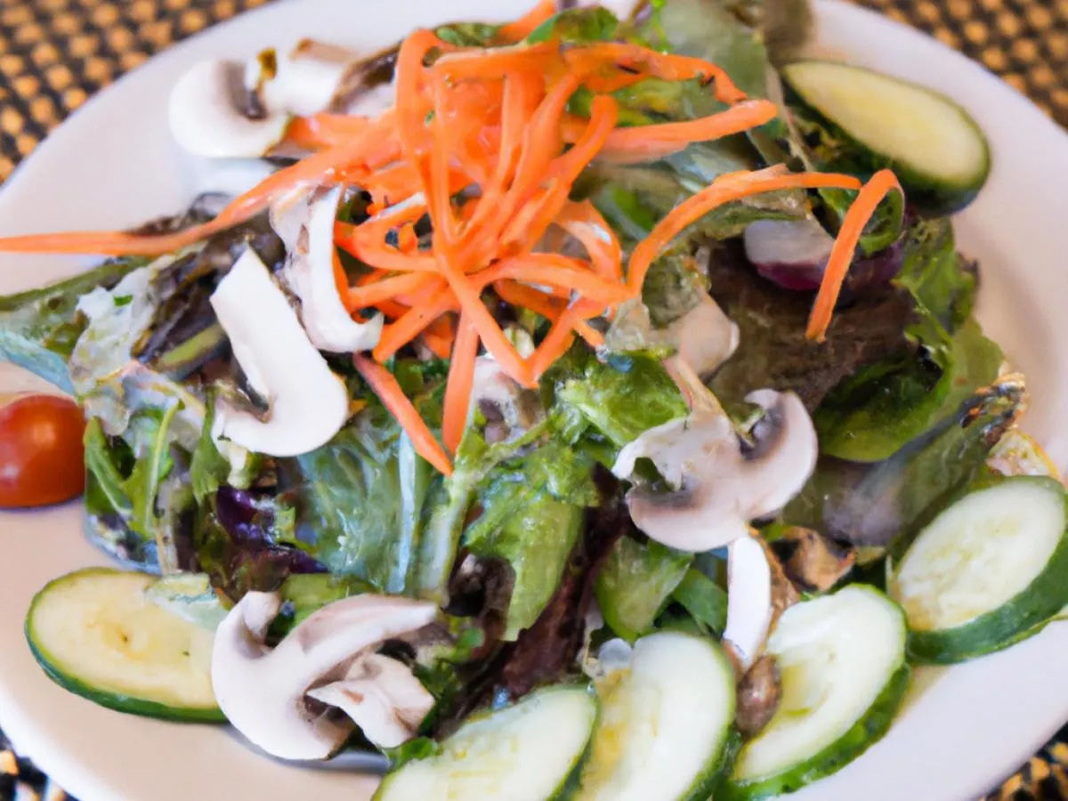 Individual Garden Salad with Italian Dressing (Dairy-Free and Gluten-Free) Individual Garden Salad with Italian Dressing (Dairy-Free and Gluten-Free)