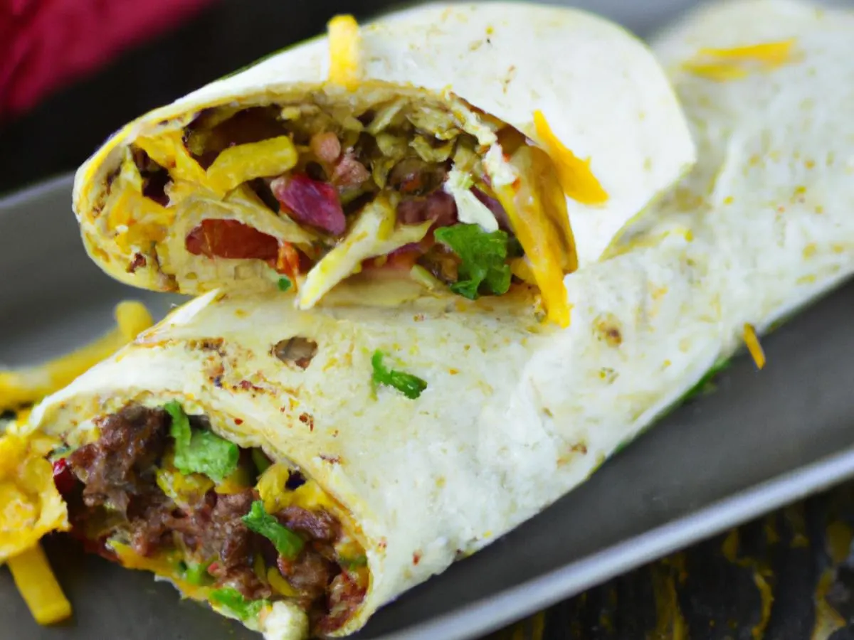 Mexican Breakfast Burrito Mexican Breakfast Burrito