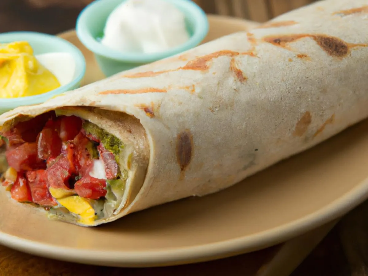 Meat Lover's Breakfast Burrito Meat Lover's Breakfast Burrito