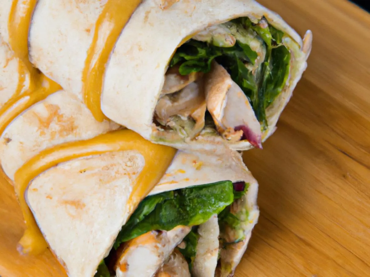 Honey Mustard Chicken Wrap