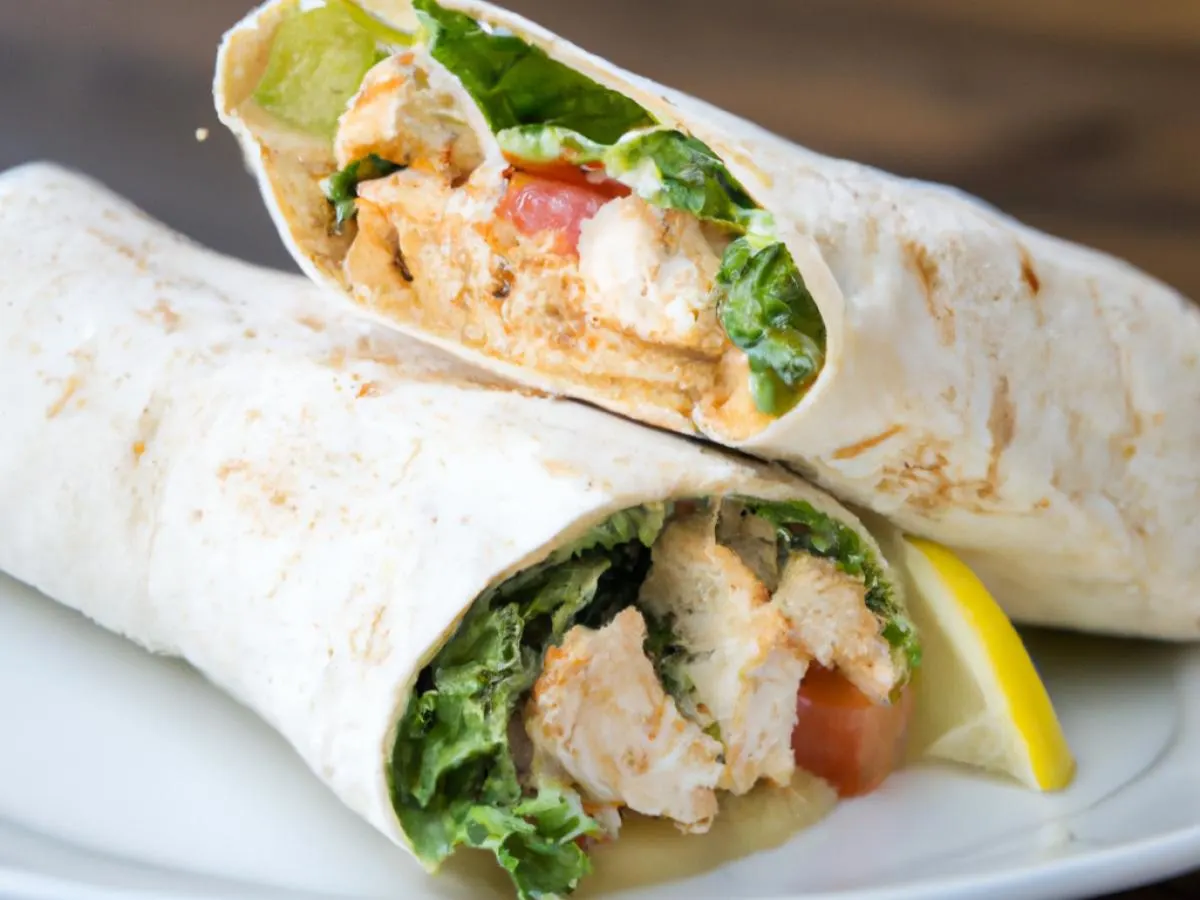 Caesar Chicken Wrap