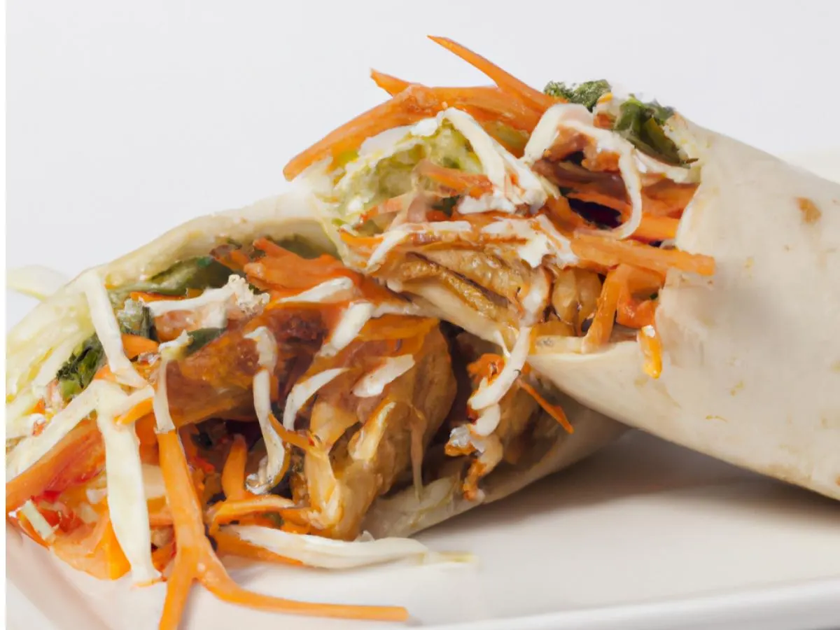Asian Chicken Wrap