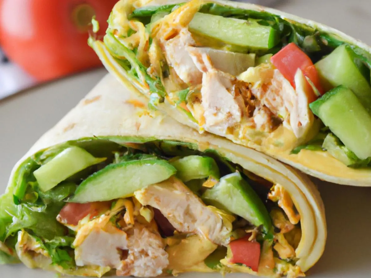 BBQ Chicken Wrap
