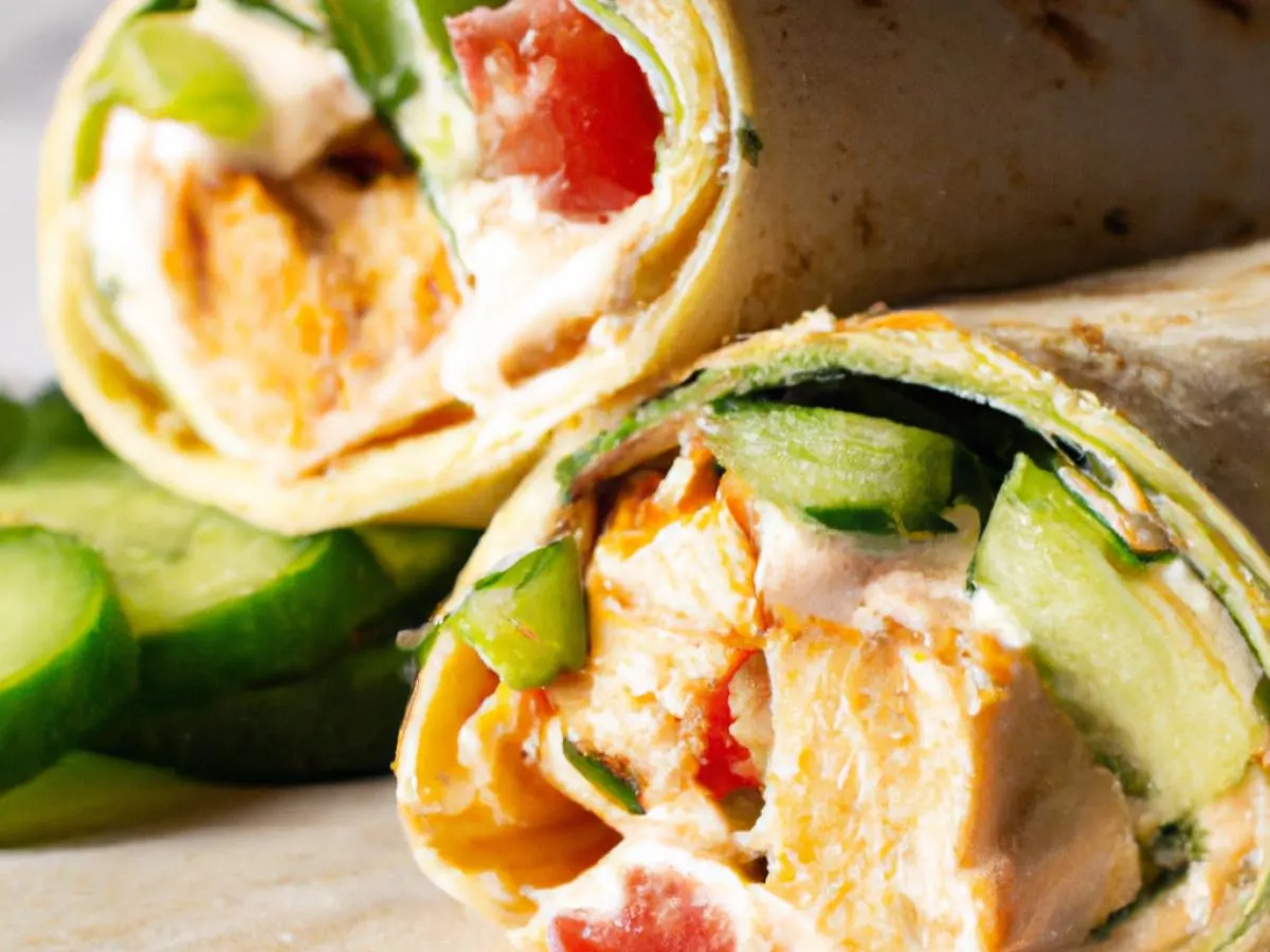 Buttermilk Ranch Chicken Wrap
