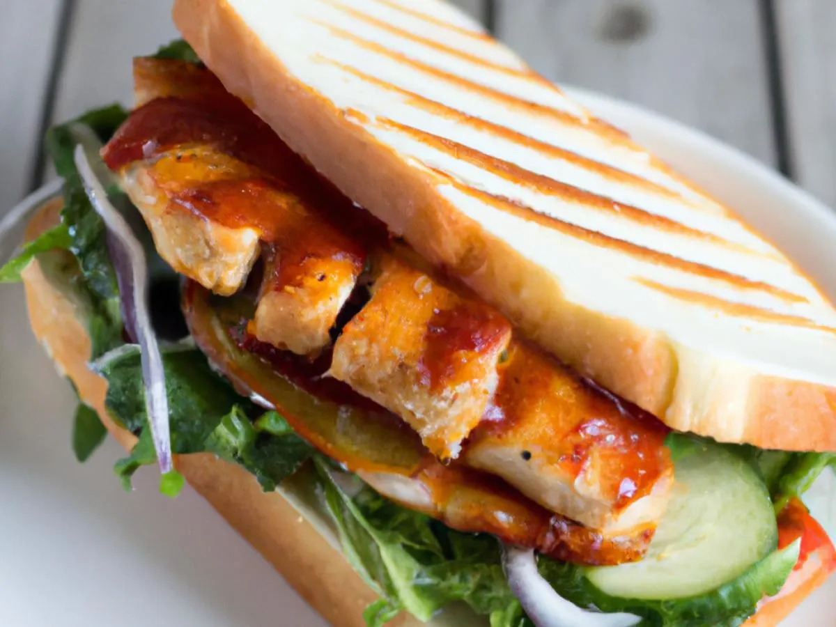 Gluten-Free/Dairy-Free BBQ Chicken Sandwich