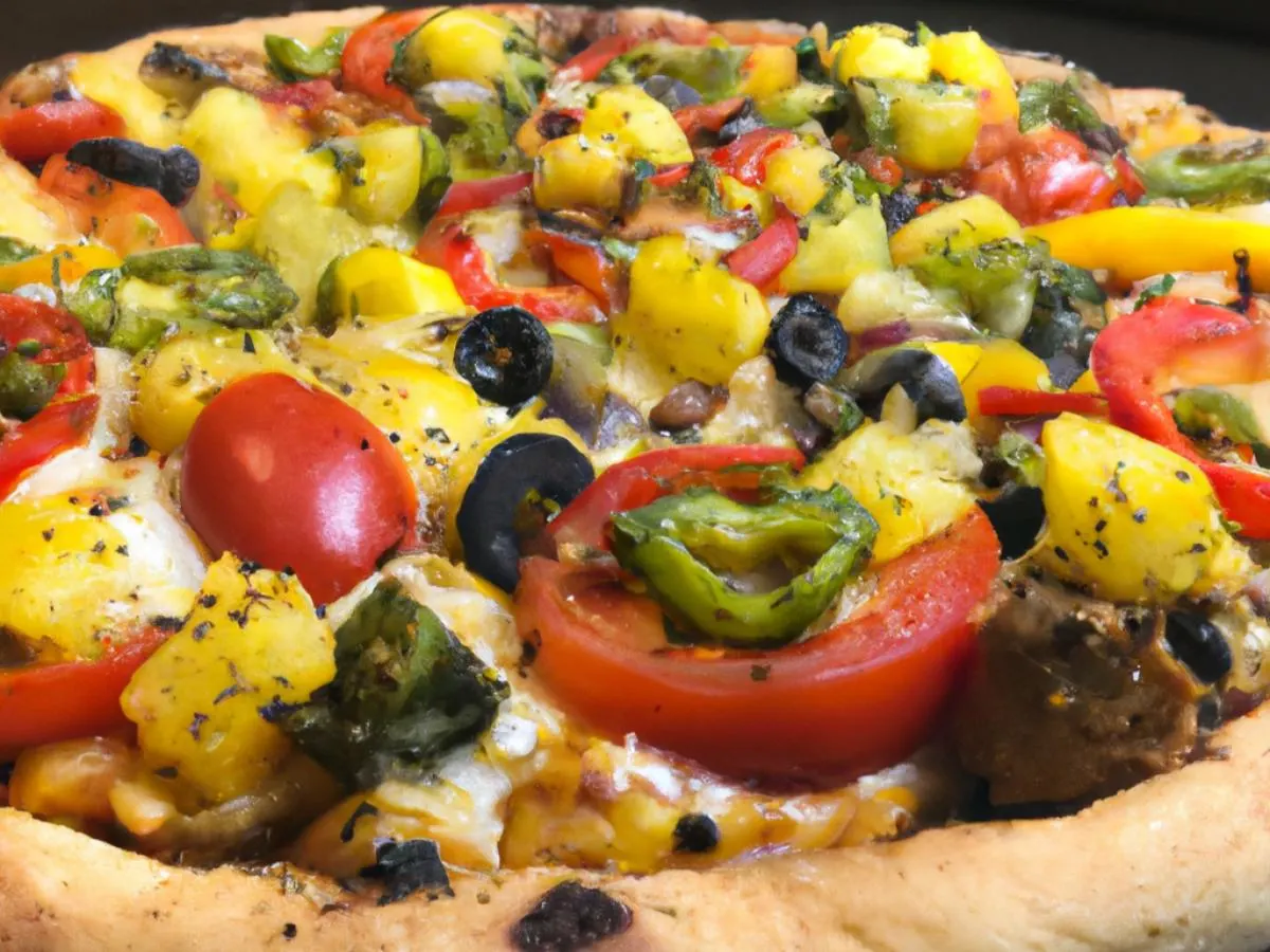 8" Veggie Spicy Pizza (Jain Friendly)