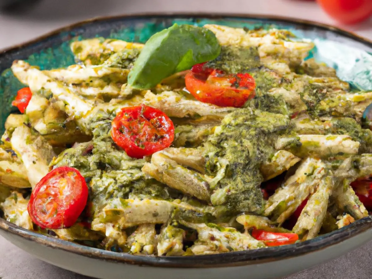 Pesto Pasta with Chicken
