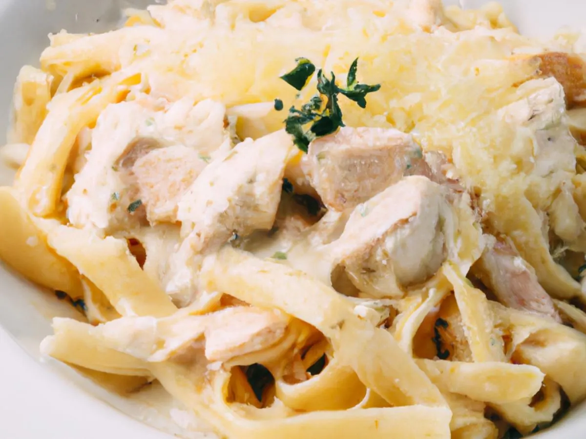 Pasta Alfredo with Chicken