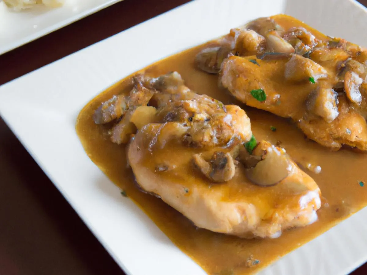 Chicken Marsala
