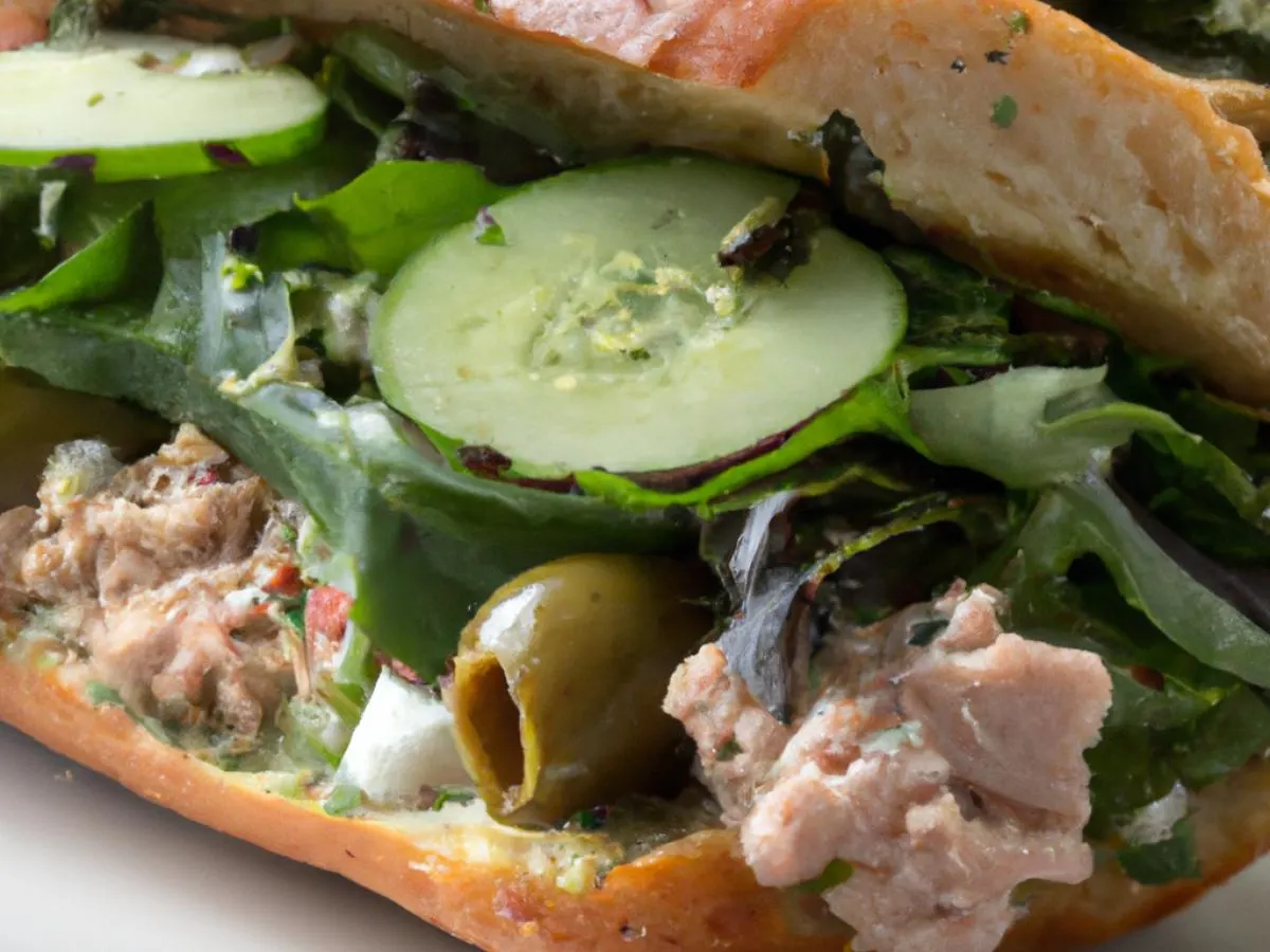 Spicy Tuna Sandwich Spicy Tuna Sandwich