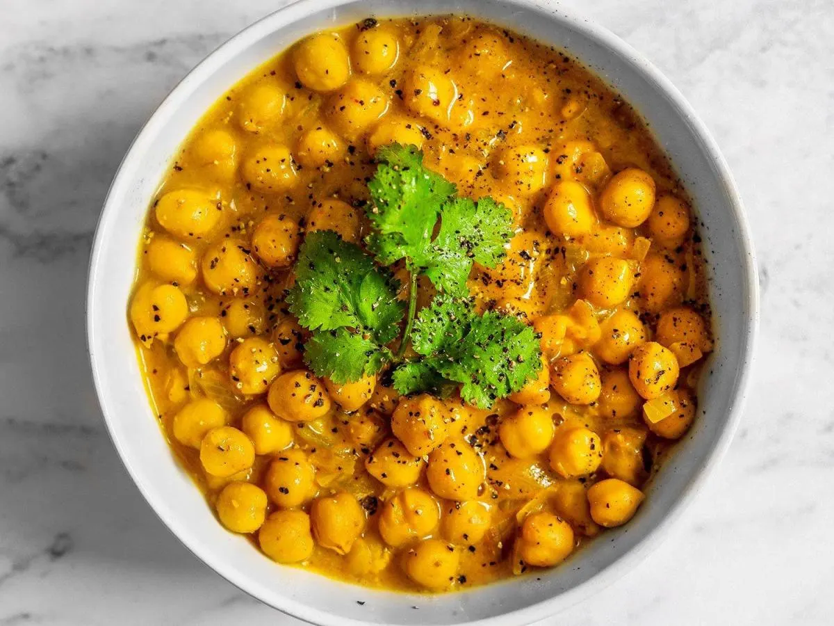 Coconut Curried Chickpeas Coconut Curried Chickpeas
