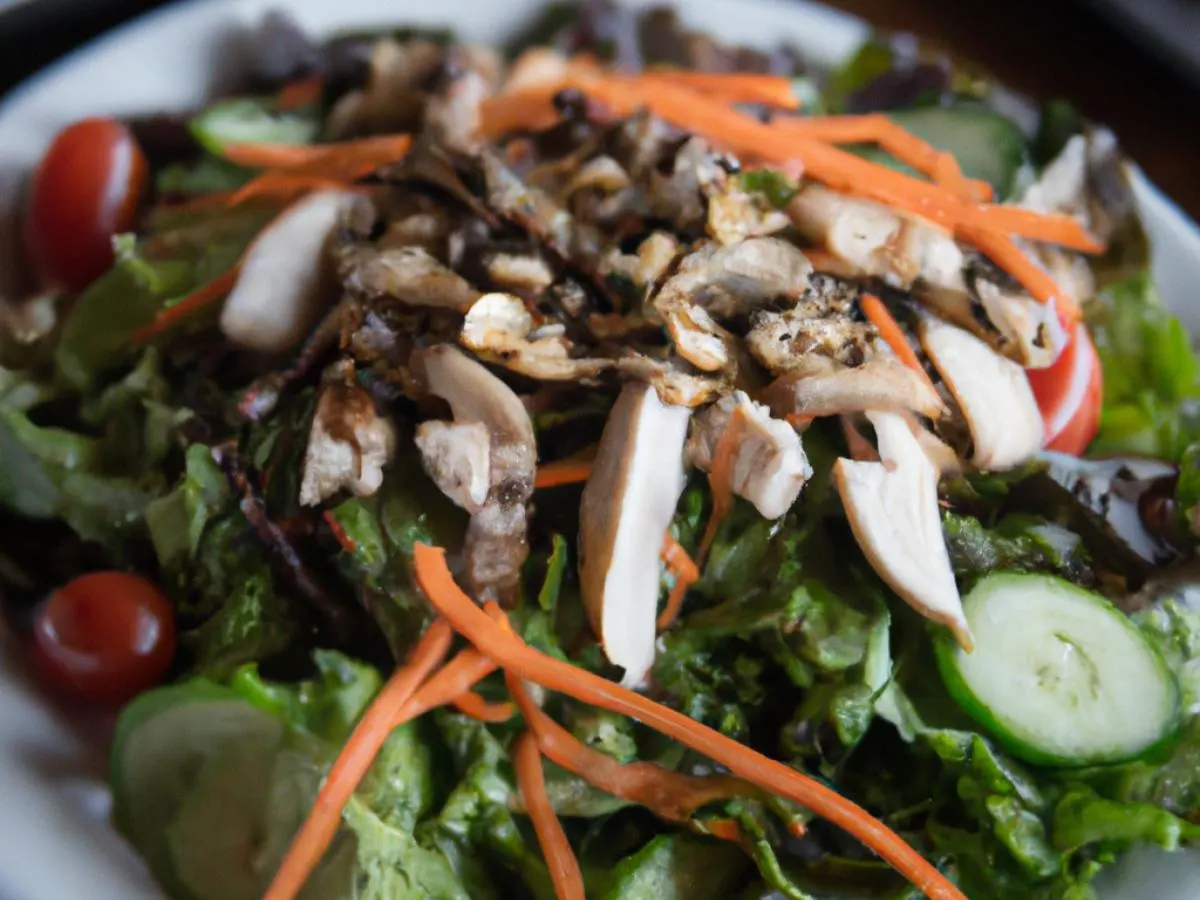Family-Style Gluten-Free Chicken Garden Salad