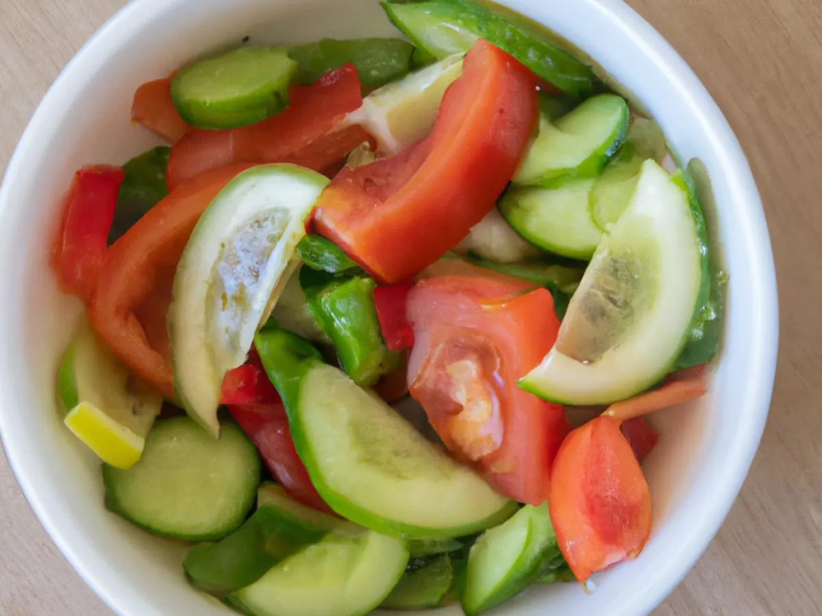 Cucumber Tomato Salad Cucumber Tomato Salad