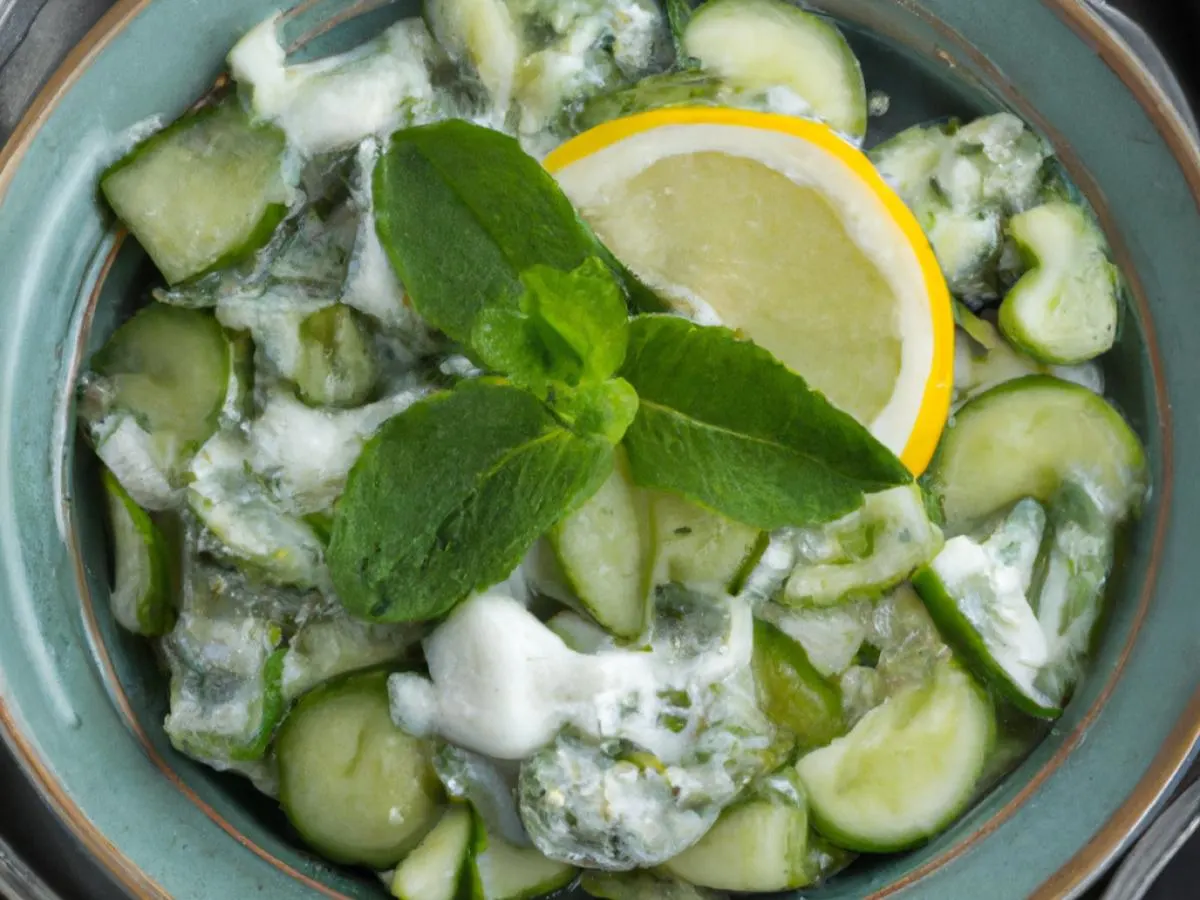 Cucumber Yogurt Salad Cucumber Yogurt Salad
