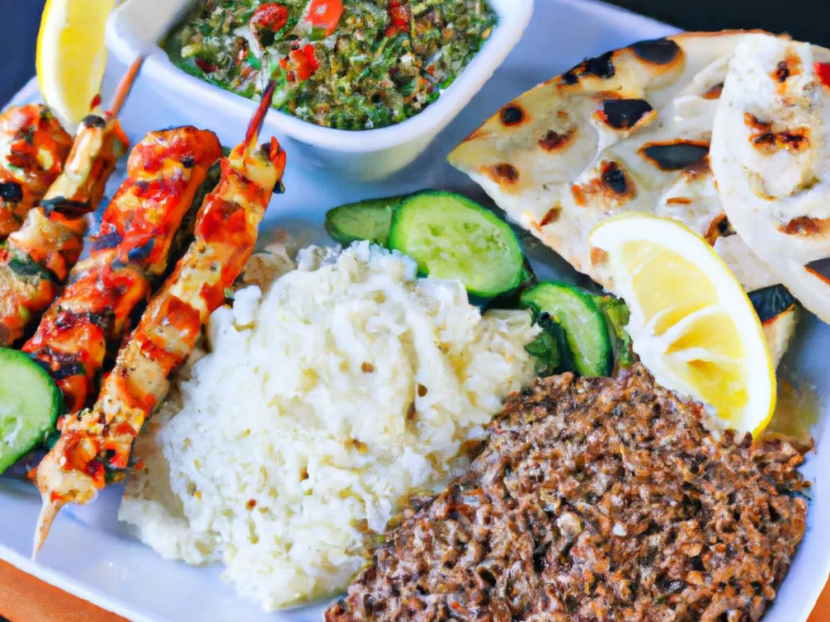 Chicken Kabob Plate Chicken Kabob Plate