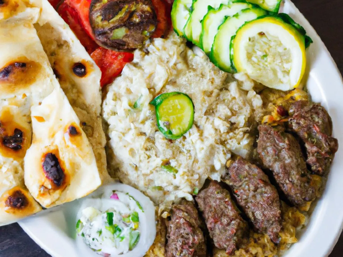 Kufta Kabob Plate Kufta Kabob Plate