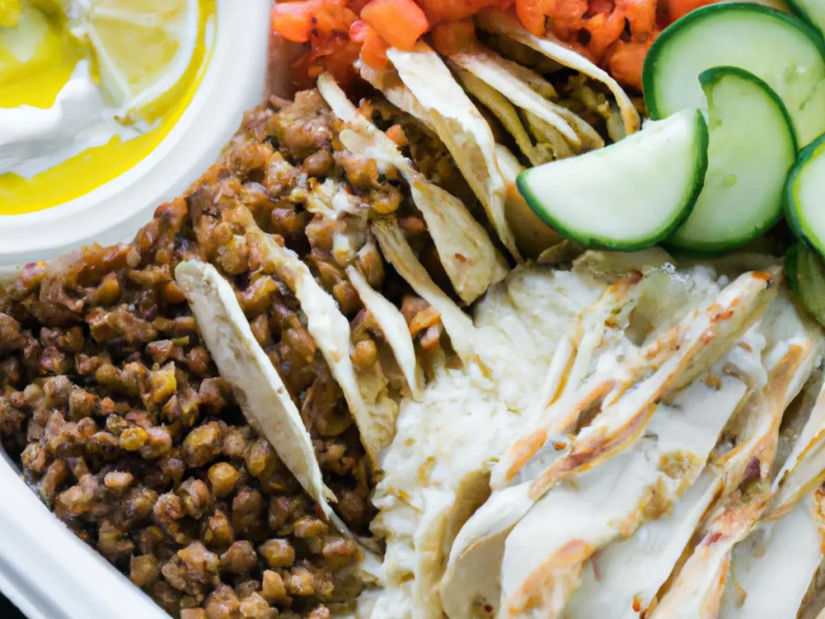 Chicken Shawarma Plate Chicken Shawarma Plate