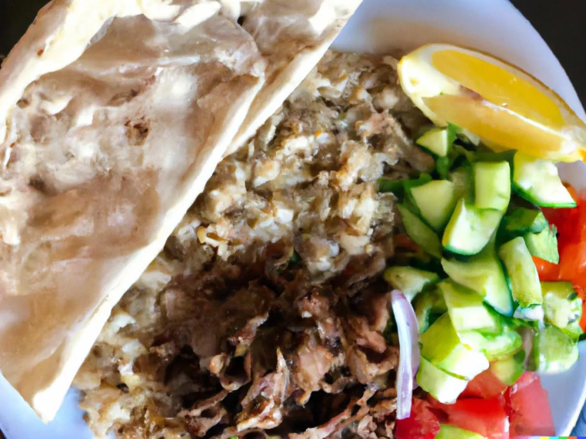 Lamb Shawarma Plate Lamb Shawarma Plate