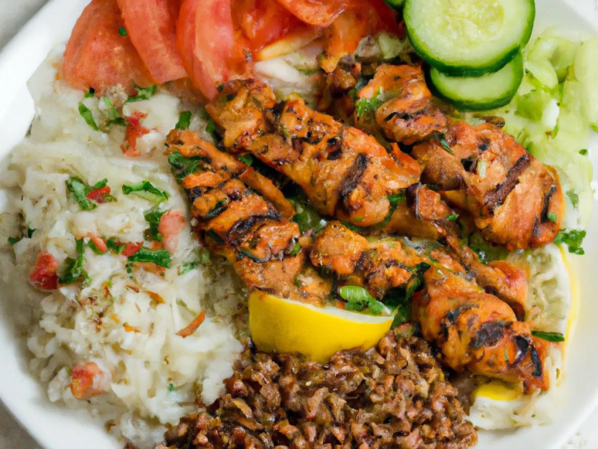 Allergen Free Chicken Kabob Plate Allergen Free Chicken Kabob Plate