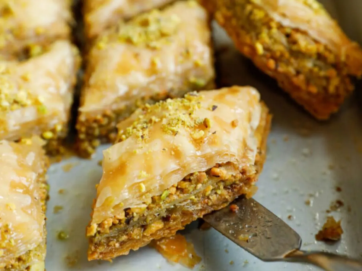 Pistachio Baklava Box Pistachio Baklava Box