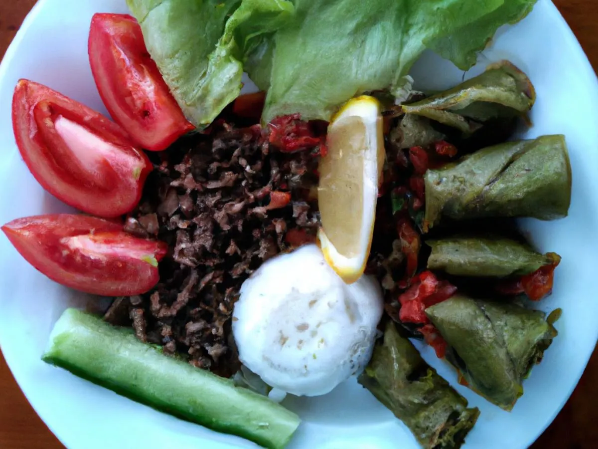 Gluten and Dairy Free Dolmas Plate Gluten and Dairy Free Dolmas Plate