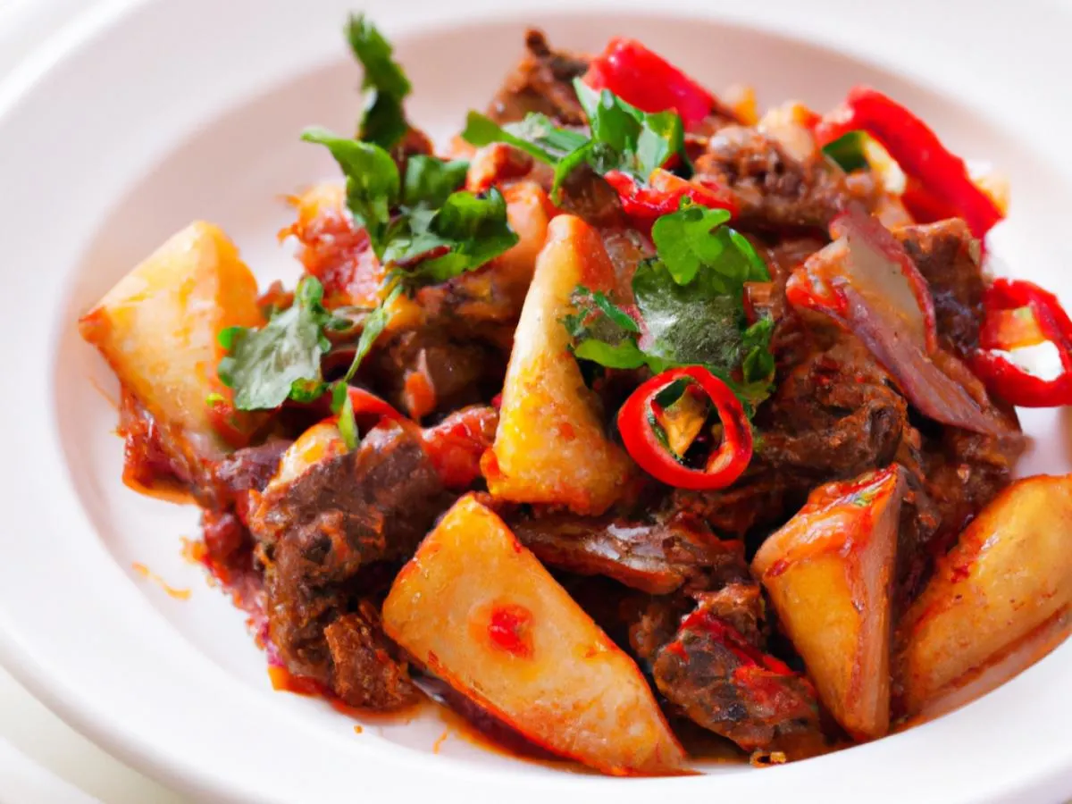 Lamb Jalfrezi Lamb Jalfrezi