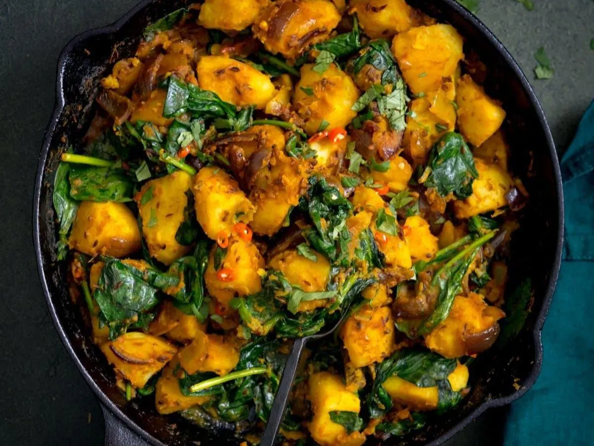 Aloo Saag Aloo Saag