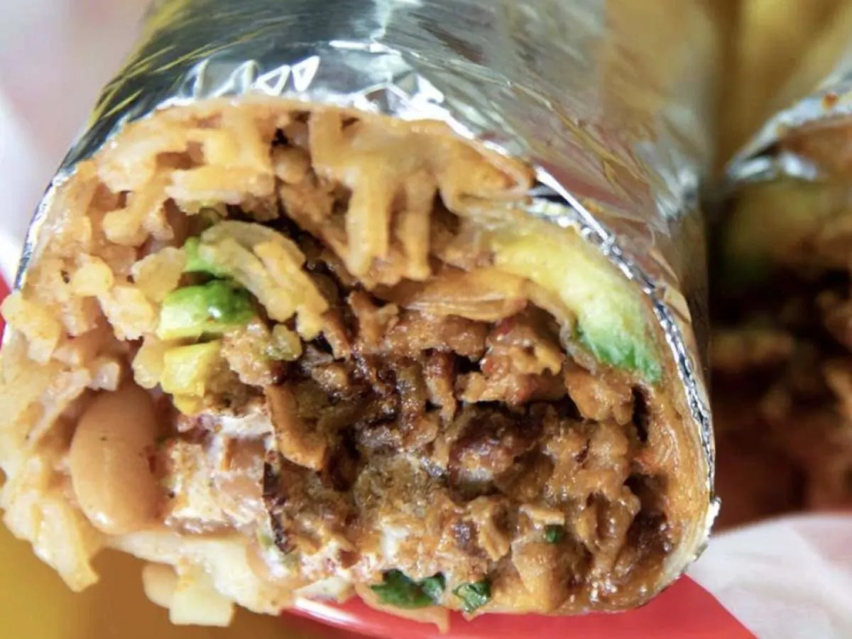 Regular Al Pastor Burrito Regular Al Pastor Burrito