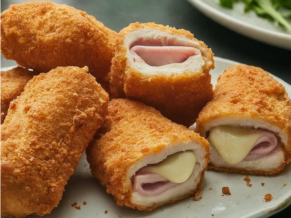Mini Chicken Cordon Bleu Mini Chicken Cordon Bleu