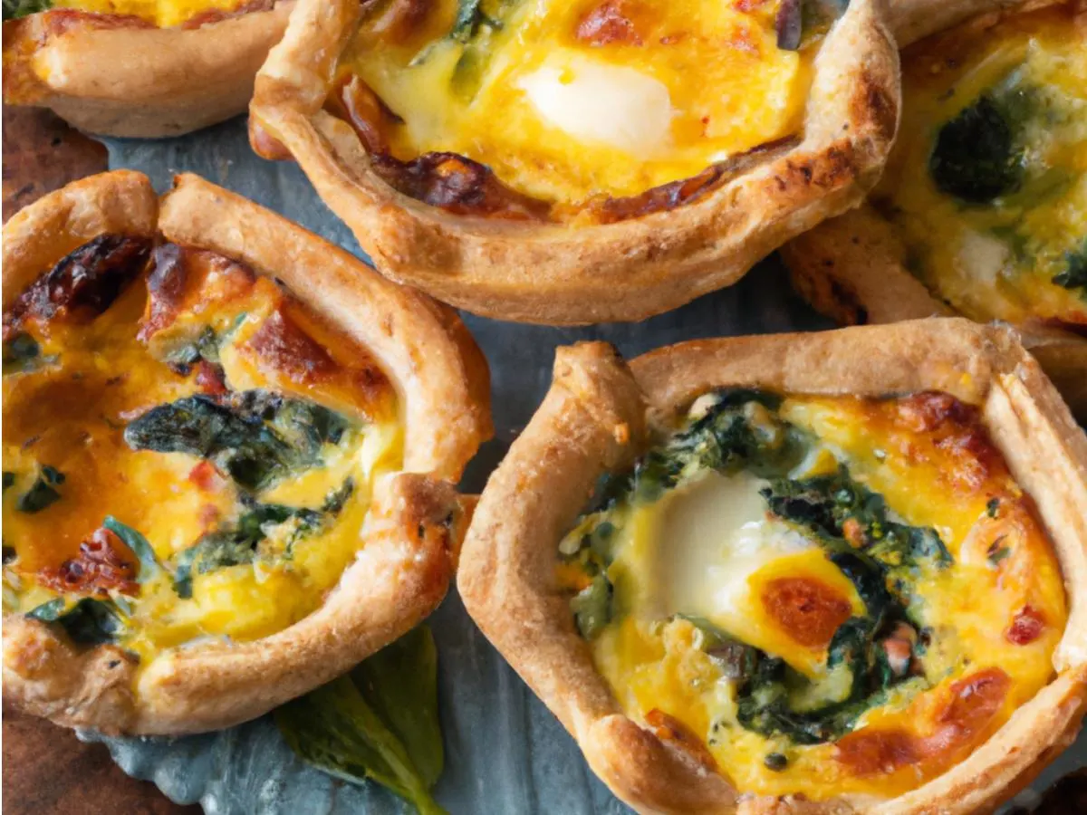 Mini Phyllo Quiches Mini Phyllo Quiches