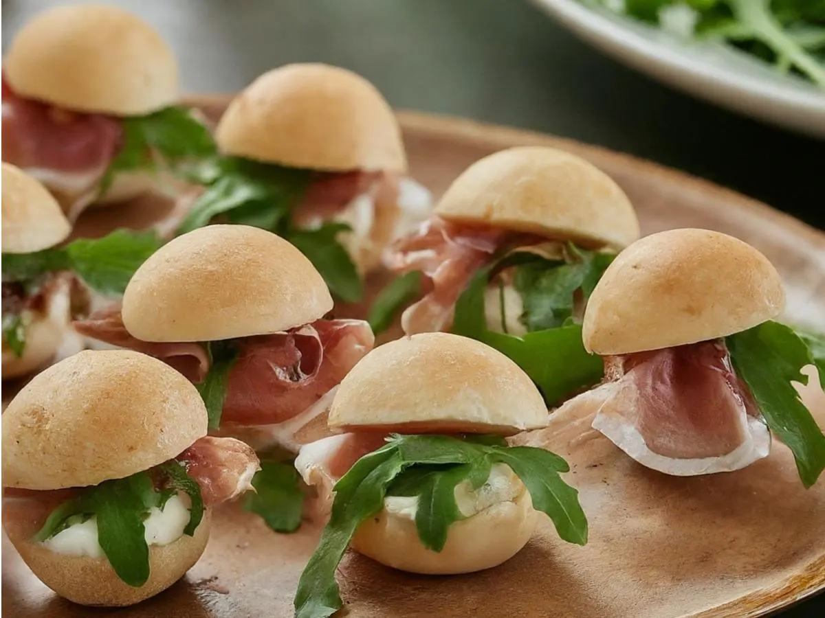 Mini Prosciutto Sandwiches Mini Prosciutto Sandwiches
