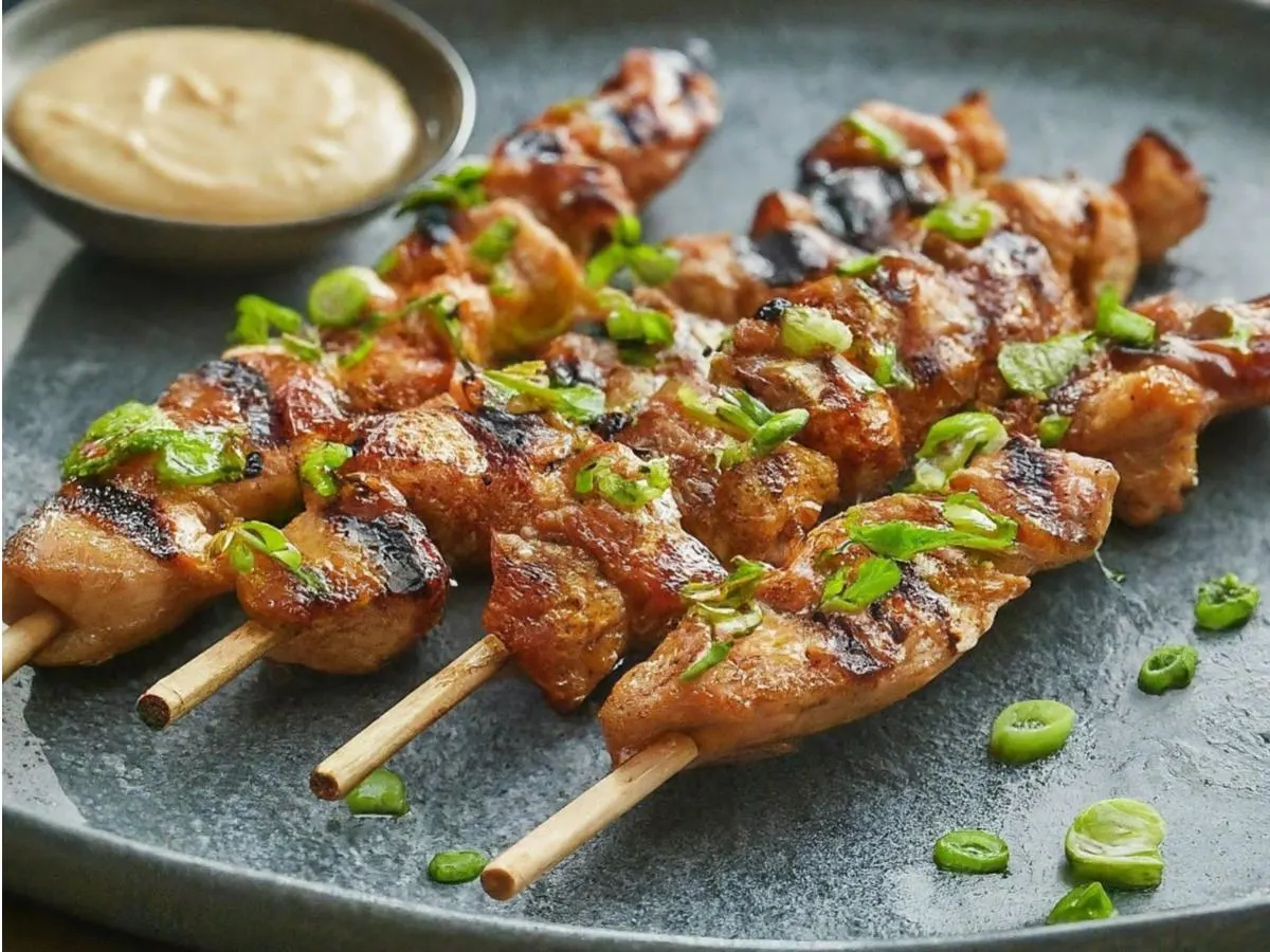 Yakitori Grilled Chicken Skewers Yakitori Grilled Chicken Skewers