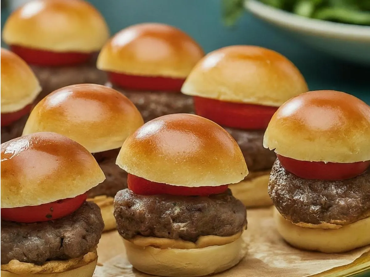 Beef Burgers Sliders Beef Burgers Sliders