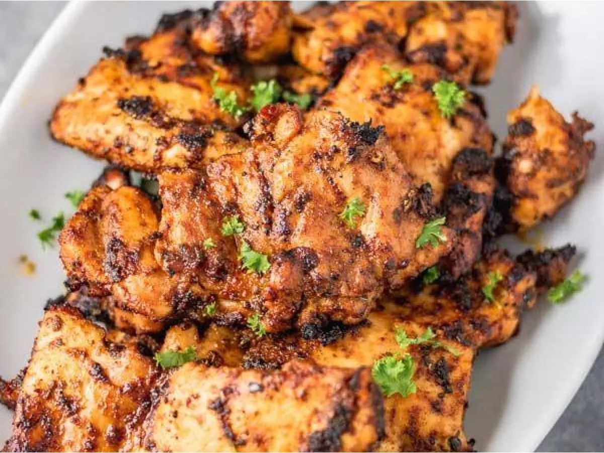 Boneless Spicy Grilled Chicken Thighs Boneless Spicy Grilled Chicken Thighs