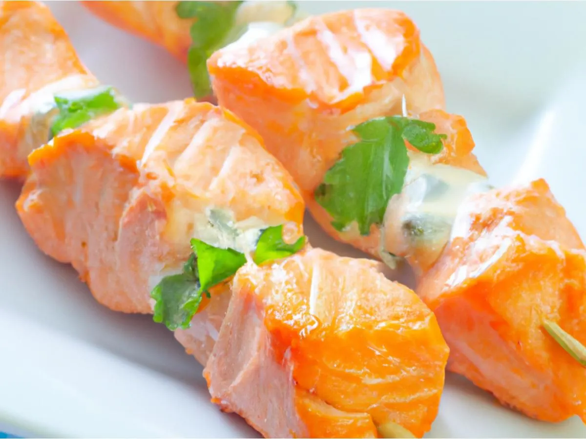 Salmon Kebab Salmon Kebab