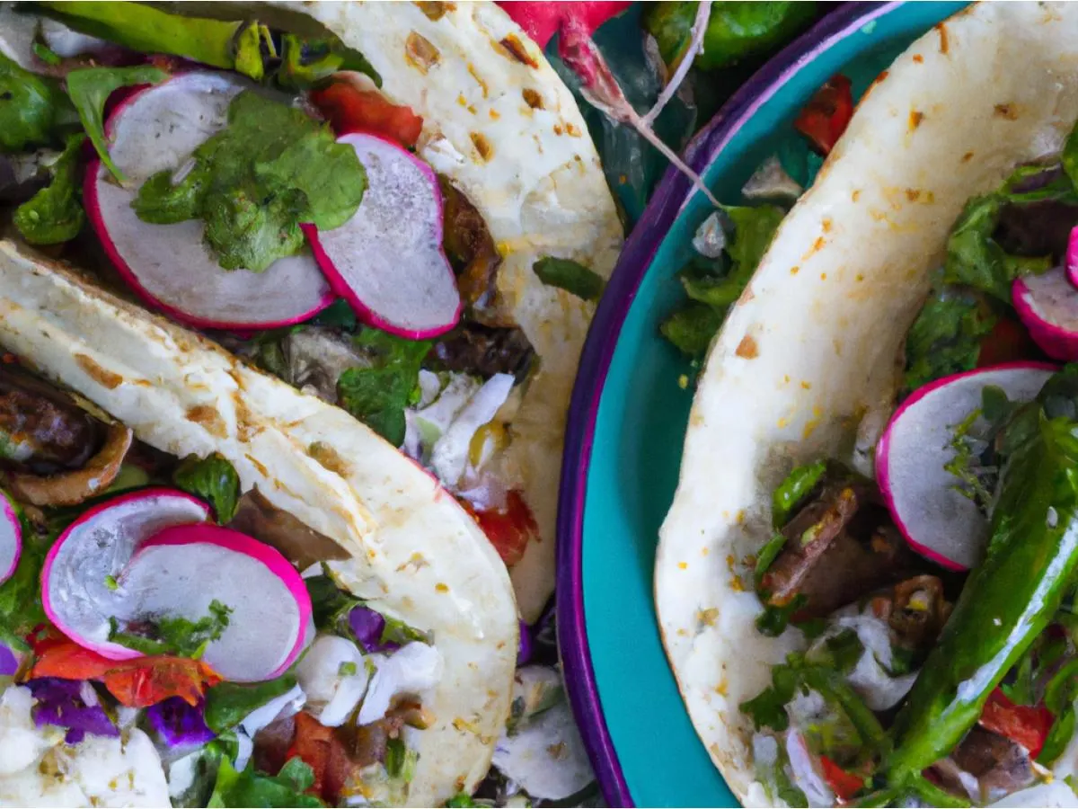Vegan Rajas (Flour) Tacos Box Vegan Rajas (Flour) Tacos Box