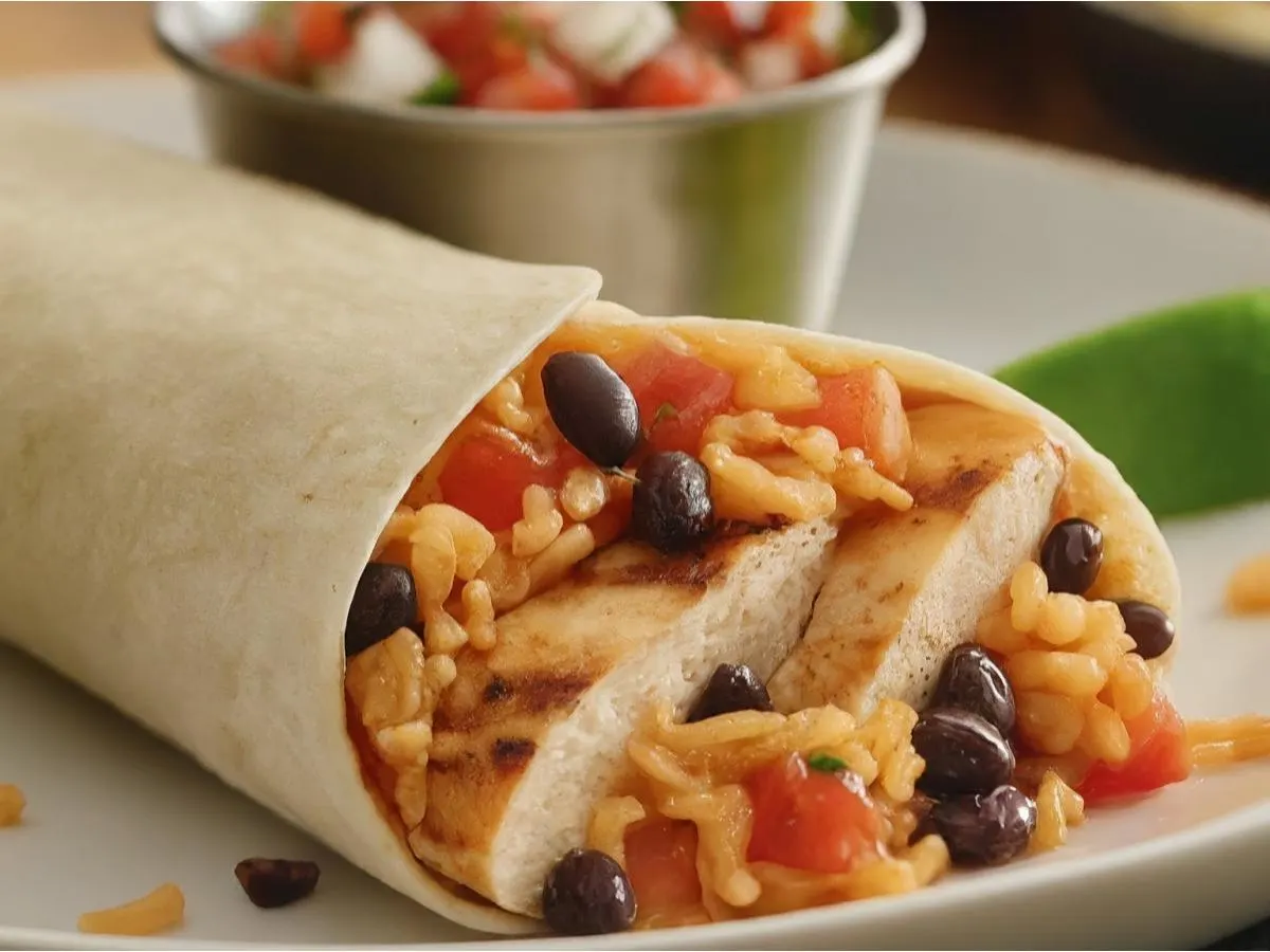 Grilled Chicken Burrito